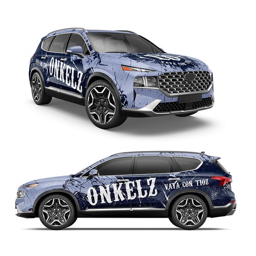 Car wrap concept for a band's fan