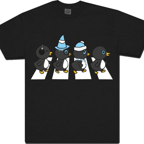 Penguin shirt design