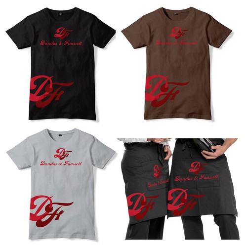 T-shirt and apron design
