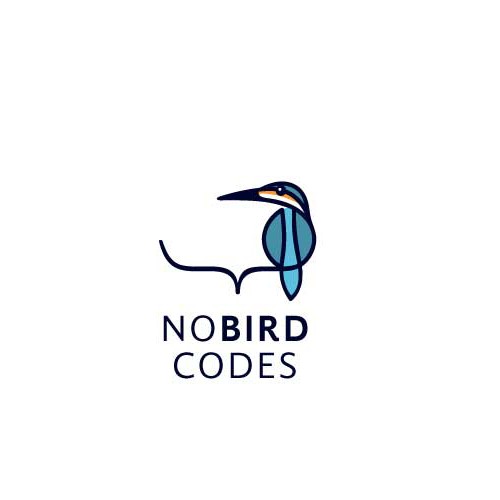 Logo & Website for "No Bird Codes"