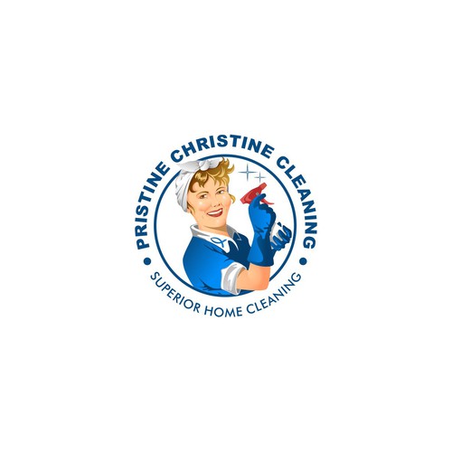 Pristine Christine Cleaning Logo