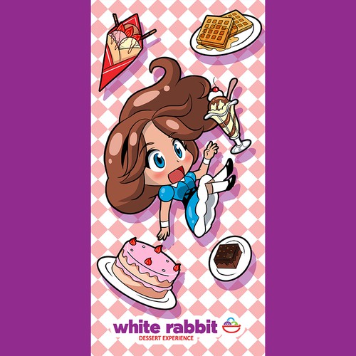 Menu Design for White Rabbit