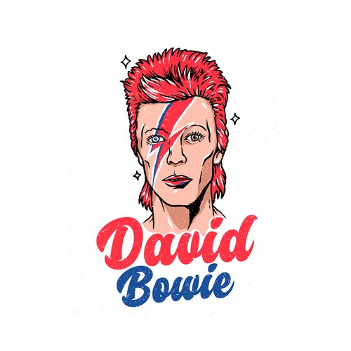 David Bowie illustration