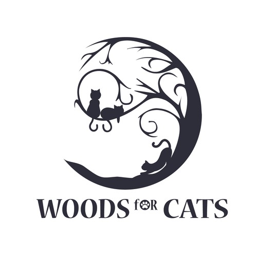 Logo for cat furniture and accessories company