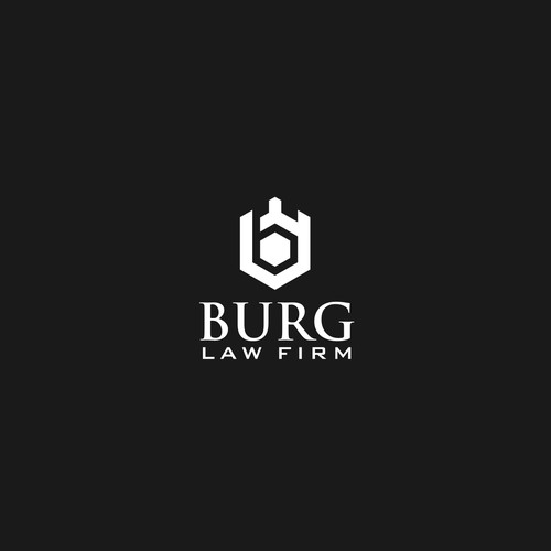 Burg Law Firm logo design