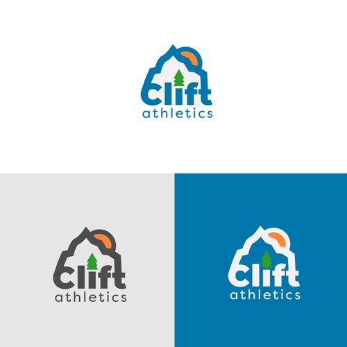 Logo concept for outdoors sports company