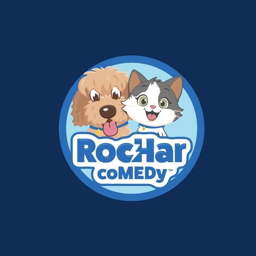 RocHar Comedy Logo Design