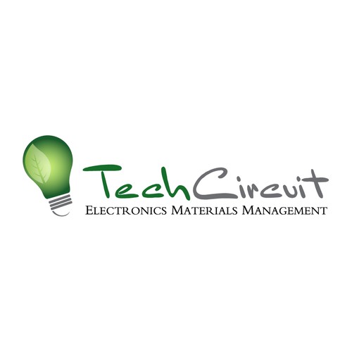 Logo Design for TechCircuit - An Electronics Recycling Company - Think Environmental Friendly