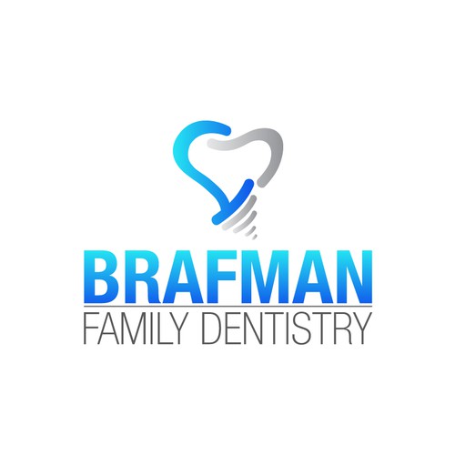Create a logo for a Family Dental Practice with a husband and wife dental team.