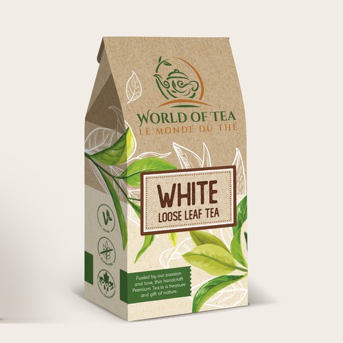 World Of Tea box design