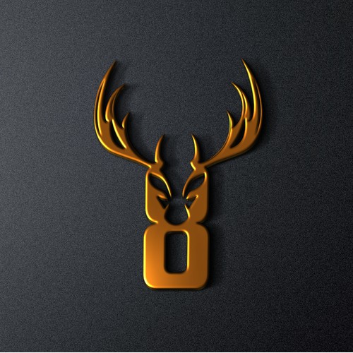 8 deer logo