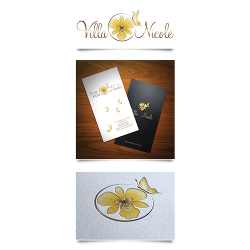 Create the next logo for VILLA NICOLE