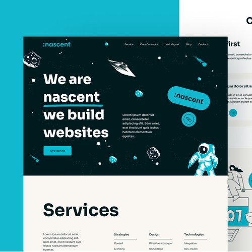 Nacent Website Design