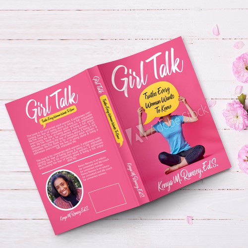 Cool & Feminine Book Cover Design