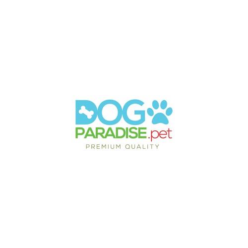 Friendly logo for pet oriented e-commerce