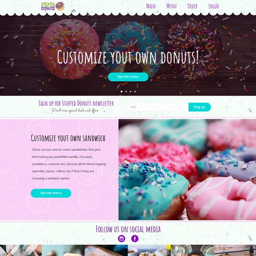 Donuts Shop Design