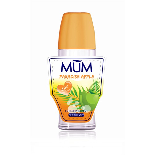 Create a freaky design for a deo roll-on