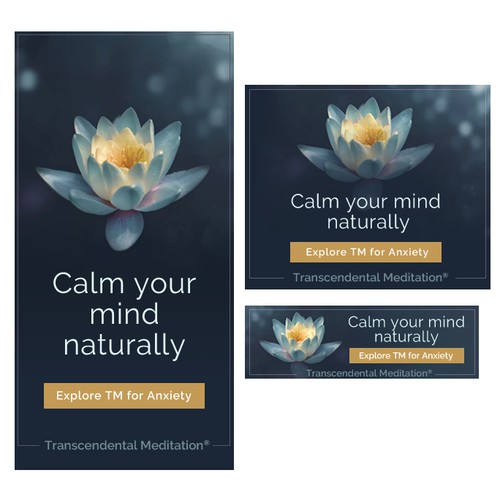 Meditation Banner Ad