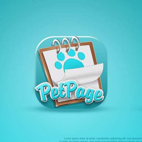 Mobile App Icon for Pet Owners