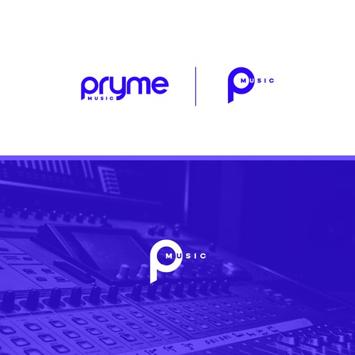 Concept logo l PRYME MUSIC
