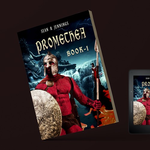 Epic fantasy book cover