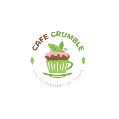 Logo concept for a cake & sweets shop