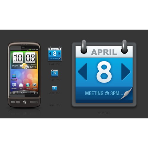 Icon wanted for a Calendar Widget for Android