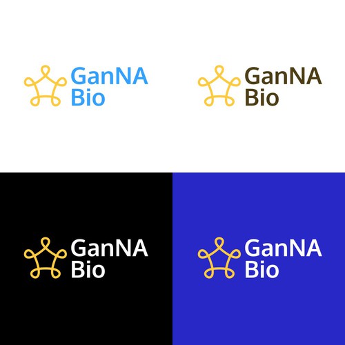 Logo concept for a biotech company