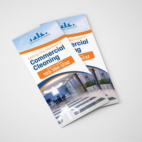 Brochure for commercial cleaning business