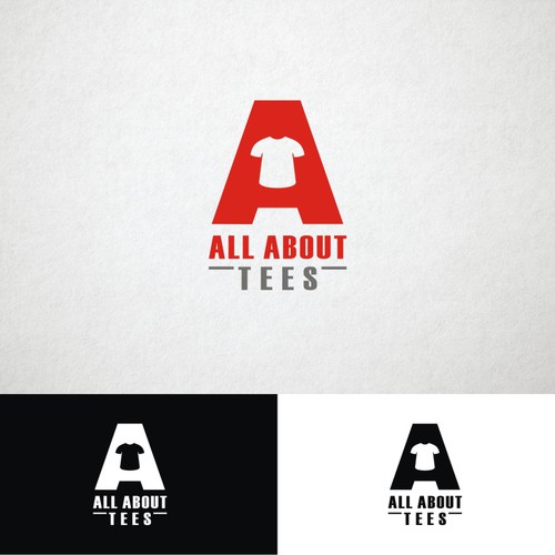 all about tees.....blow me away with a stunning logo