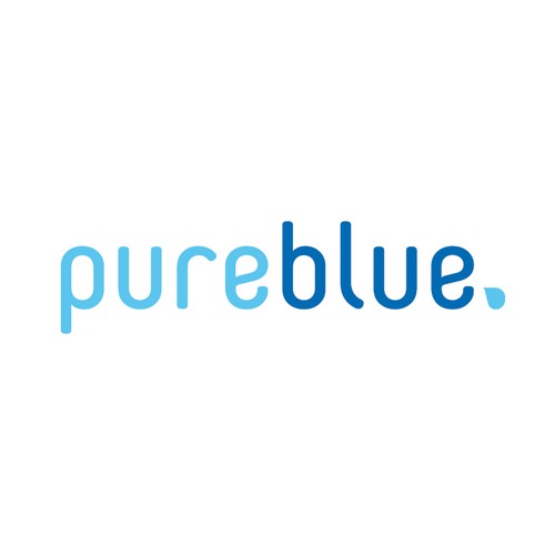 The Pure Blue logo