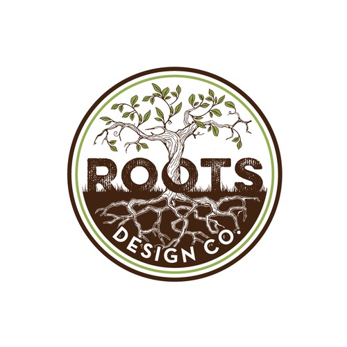 Logo for roots design Company