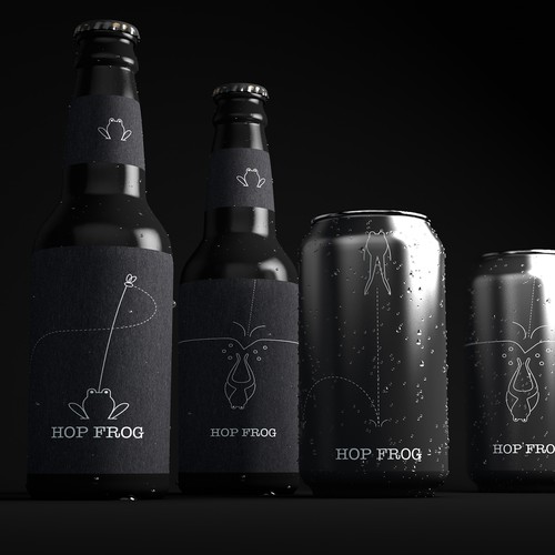 Hop frog beer