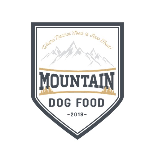 Dog Food brand logo design