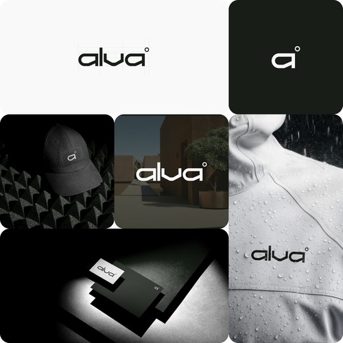 alva wordmark design