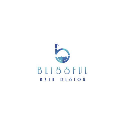 Blissful Bath Design Logo
