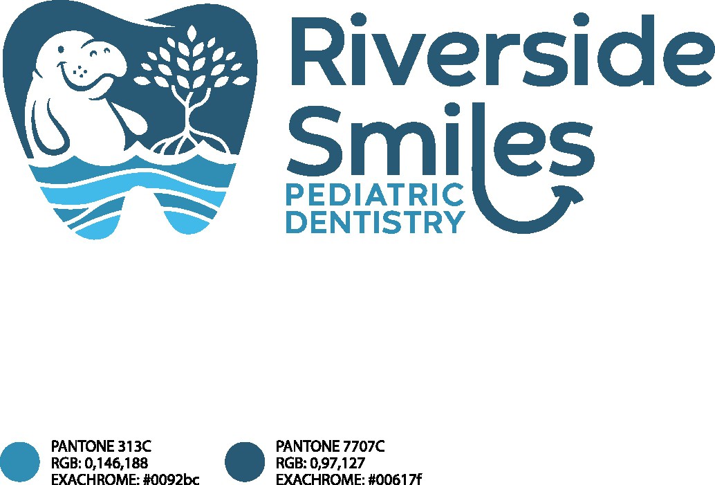 Pediatric dental office with river theme