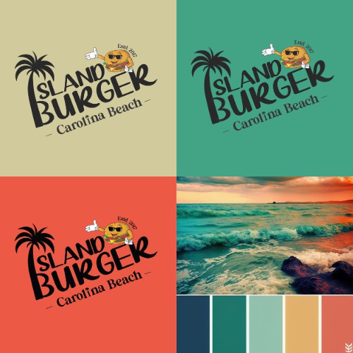 Burger Logo in Carolina Beach