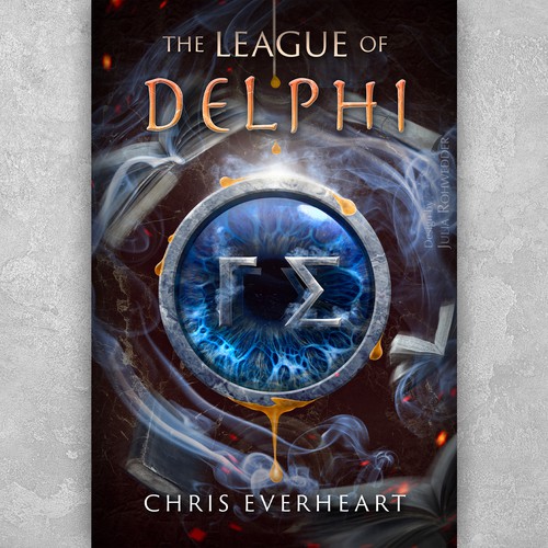 The League of Delphi - Fantasy Book Cover Design