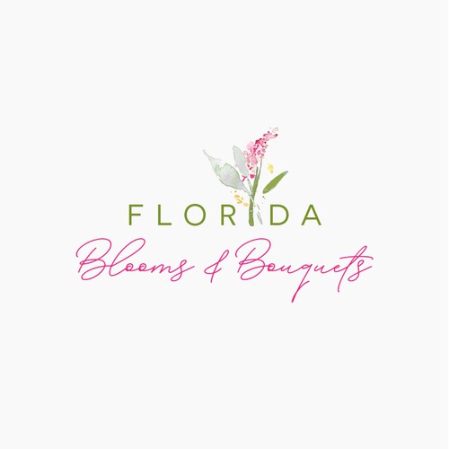 Modern Logodesign for Florida Blooms and Bouquets