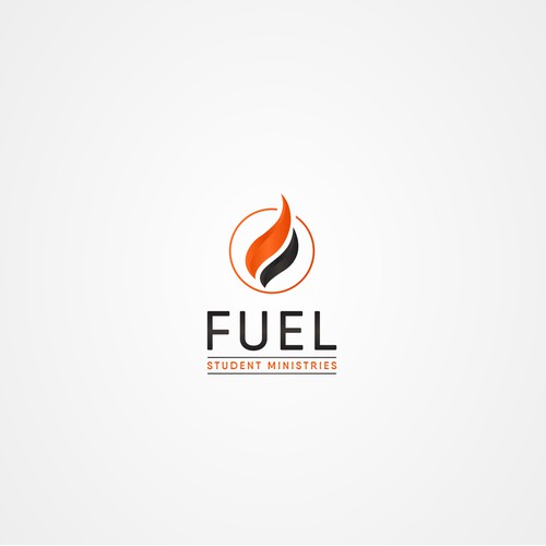 Abstract logo for youth organization in Florida named "FUEL STUDENT MINISTRIES"