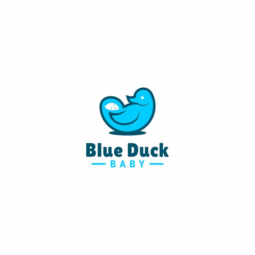 blue duck baby