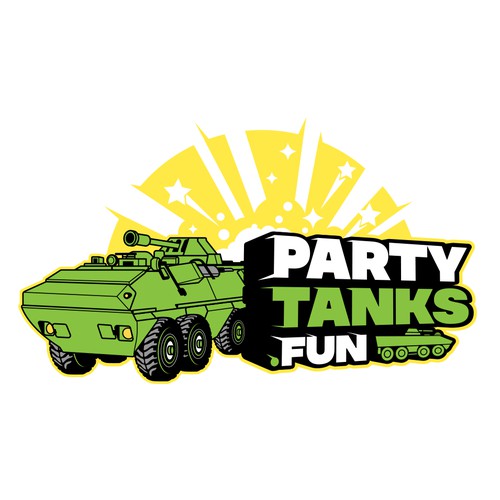 Logo for Party Tanks