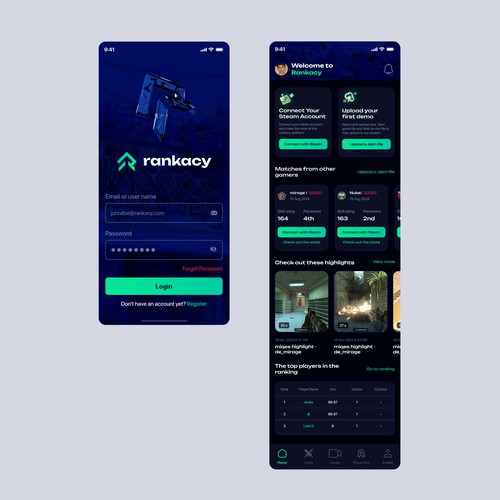 Mobile App Design