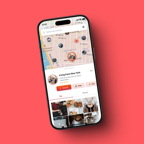 Travel Application for food lovers