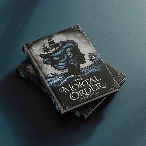 Fantasy book cover for The Mortal Order