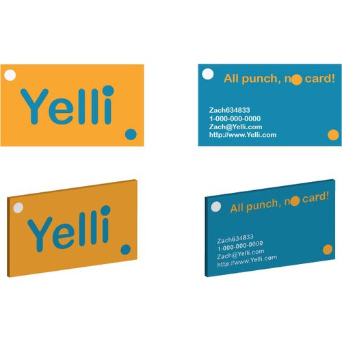 Help Yelli with a new logo and business card