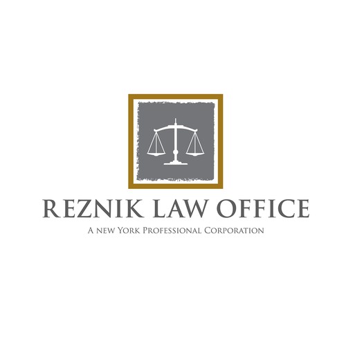 Reznik Law Office Logo Design