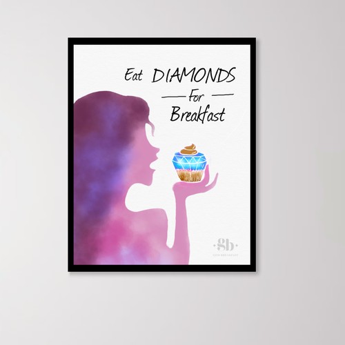 Poster for diamond jewelry store