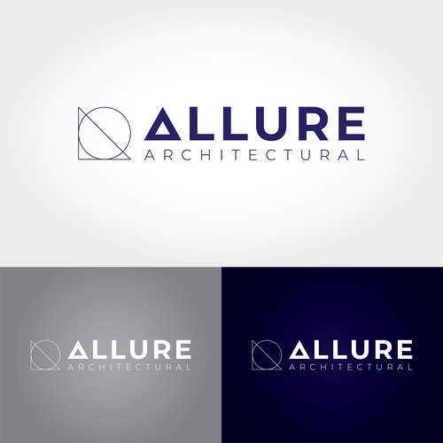 Logo concept for an architectural lighting company